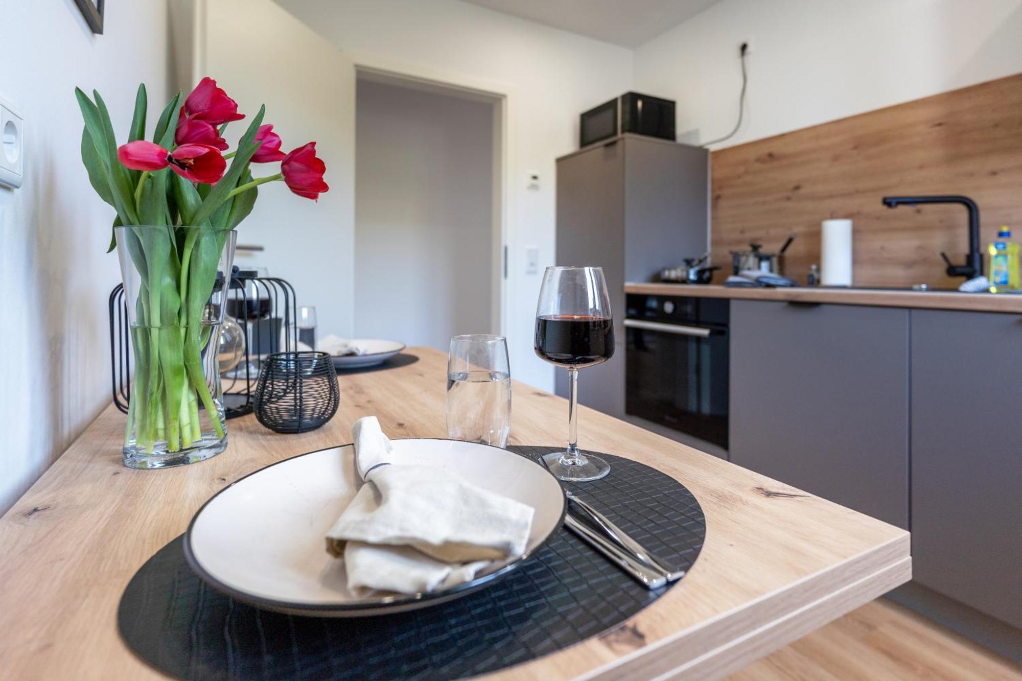 Raw-flat - Miller - Terrasse - Modern Bielefeld